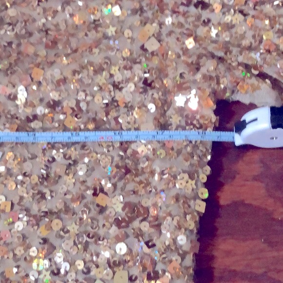 Vintage Gold Sequins top - Picture 8 of 12